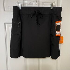 NWT Gerry Breezy Cargo Skort Black Women’s Size XXL